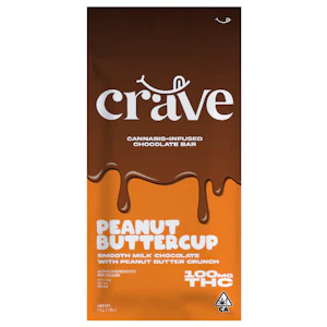 Crave - Crave - 100mg Bar - Peanut Buttercup