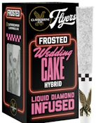 [Claybourne Co.] Frosted Flyers Infused Preroll 5 Pack - 2.5g - Wedding Cake (I)