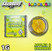 [Sluggers] Live Sauce - 1g - Apples & Bananas (H)