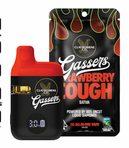 CLAYBOURNE CO. - [Claybourne Co.] AIO - 1g - Strawberry Cough (S) 