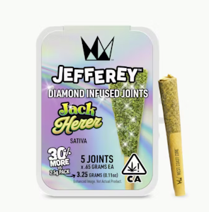 West Coast Cure - [West Coast Cure] Diamond Infused Preroll 5 Pack - 3.25g - Jack Herer (S)