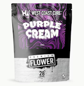 [West Coast Cure] Infused Flower - 28g - Purple Cream (I)