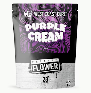 West Coast Cure - [West Coast Cure] Infused Flower - 28g - Purple Cream (I)