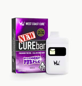 West Coast Cure - [West Coast Cure] AIO - 1g - Granddaddy Purple (I)