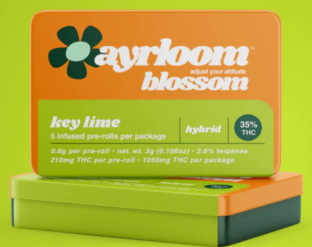ayrloom - Ayrloom | Pre-roll | Keylime | 5pk 3g Main Image
