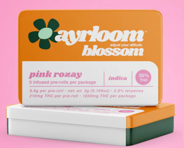 ayrloom - Ayrloom | Pre-roll | Infused Joints - Pink Rozay | 5pk | 3g