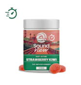 SoundView Fast-Acting Strawberry Kiwi Gummies T97.6mg (H) 00218