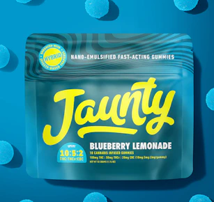 Jaunty | Edible | Gummy - Blueberry Lemonade 2pk | 20mg