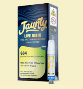 Jaunty | vape | live resin - gg4 | 1G | 510 cart |