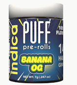 PUFF Pre Roll 0.5g 14 ct. Indica - Banana OG