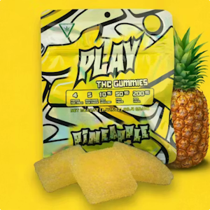 Play Michigan - Play | Pineapple | 200MG | Gummies