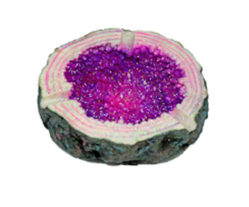 Glass - Purple Crystal Ashtray