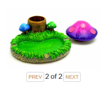 Glass - Mushroom Stashtray