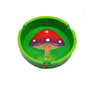 Glass - Mushroom Ashtray