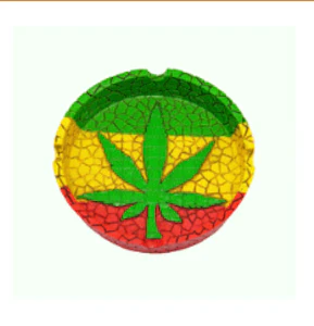 Glass - Leaf Ashtray