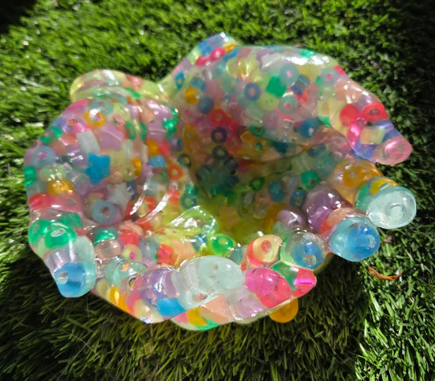 PoppyCock Paint - PoppyCock Paint - Summer Camp Ashtray - Glow in The Dark Main Image