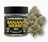 [Claybourne] Flower - 3.5g - Banana Sherbet (I)