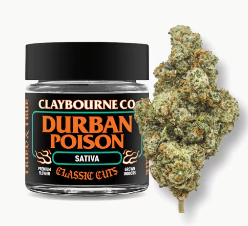 Claybourne Co. - [Claybourne] Flower - 3.5g - Durban Poison (S) Main Image
