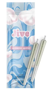 Jive - Blueberry Muffin - 1G 2PK Prerolls