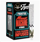 [Claybourne Co.] Frosted Flyers Infused Preroll 5 Pack - 2.5g - Mango Machine (H)
