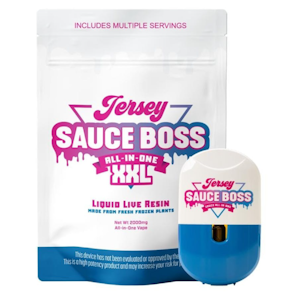 JERSEY SAUCE BOSS - House of Blues 2g Live Resin XXL AIO
