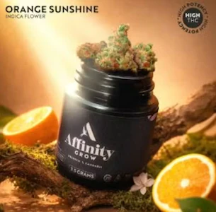 AFFINITY - Orange Sunshine Flower 3.5g (I) 00855