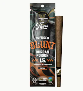 CLAYBOURNE CO. - [Claybourne Co.] Infused Blunt - 1.5g - Durban Poison (S)