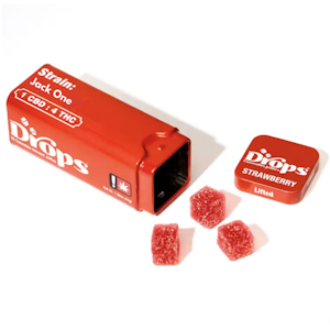 DROPS - Strawberry Gummies 20pk | 100mg