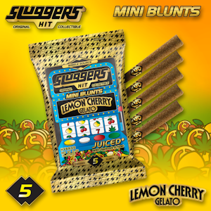 HIT SLUGGERS - 5pk - Lemon Cherry Gelato - Infused Blunts - 3.5g (H) - Sluggers
