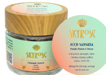 SkyRose - Iced Sangria - 3.5G Flower