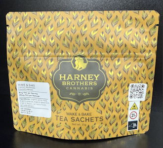 Harney Brothers - Harney Brothers - Wake and Bake - Tea Sachets - 5pk - 5mg 