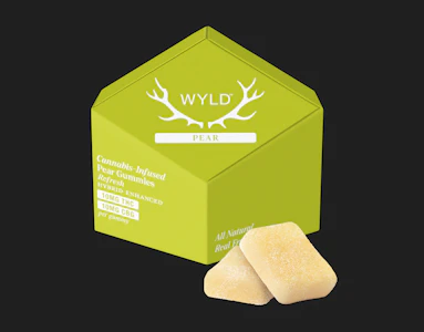 Wyld - Pear 1:1 THC:CBG Edibles
