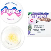[TEMPO] Live Resin Diamonds - 1g - Papaya Peach (I)