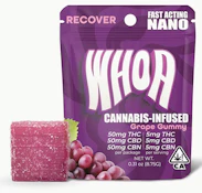 WHOA 1:1:1 CBN Grape Gummy Single Bite