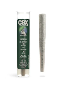 Cannabiotix - Cannabiotix 0.75g indoor Flower Preroll - Zenergy 25%