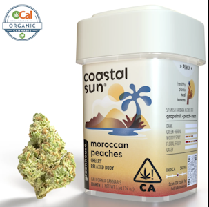 COASTAL SUN - Coastal Sun Flower 3.5g - Moroccan Peaches 29%