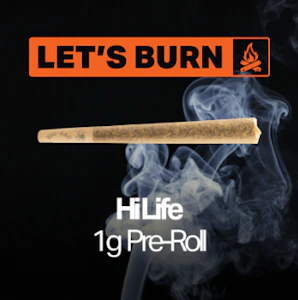 Let's Burn - Let's Burn Hi Life 1g Pre-roll 0031