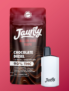 JAUNTY - Jaunty - Palm - Chocolate Diesel - 1.5g - AIO Disposable