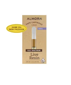 Almora - Amaretto Mints | 1g | Live Resin Cartridge | Almora