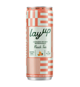 LAYUP - PEACH TEA INFUSED BEVERAGE - LAYUP - 12oz