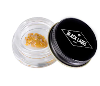 BLACK LABEL BRAND - Black Label | Blueberry Muffin Badder | 1g