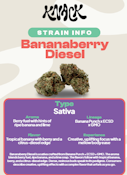 Bananaberry Diesel - 28G Flower