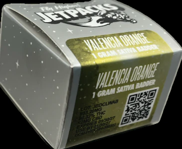 Jetpacks - Valencia Orange - 1G Badder