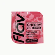 FLAV: Cherry Live Resin Gummy Rings 100mg/10-piece (H)