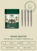 Cannabiotix 4pk Prerolls 2g Grand Master