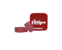 Drops | Cranberry | 2-Piece (1:1:1:1 CBD:THC:CBG:CBC) 100mg