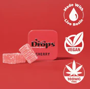 Drops | Cherry | 2-Piece Live Rosin (Dreamy) 100mg