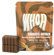 STAFF WHOA Edibles Rosin Chocolate Cups 100mg Peanut Butter Cups (10ct)