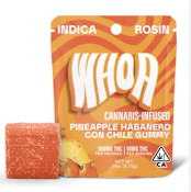 WHOA | Pineapple Habnero | Con Chile Gummy - Bite (100mg)