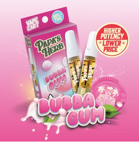 Papa's Herb - Papa's Herb | Bubba Gum | (H) Vape Cartridge (1g Main Image